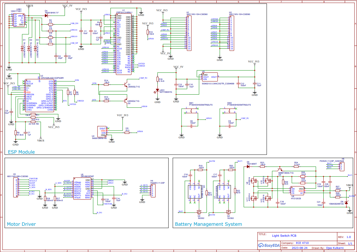 Final PCB Design